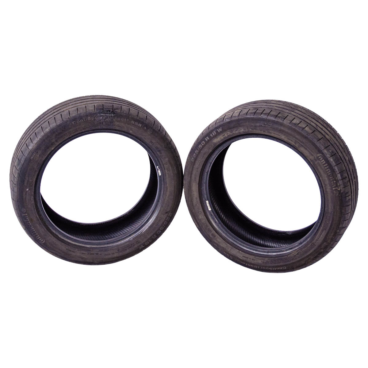 Par Pneu 225/50R18 Continental Contisport Runflat Meia Vida