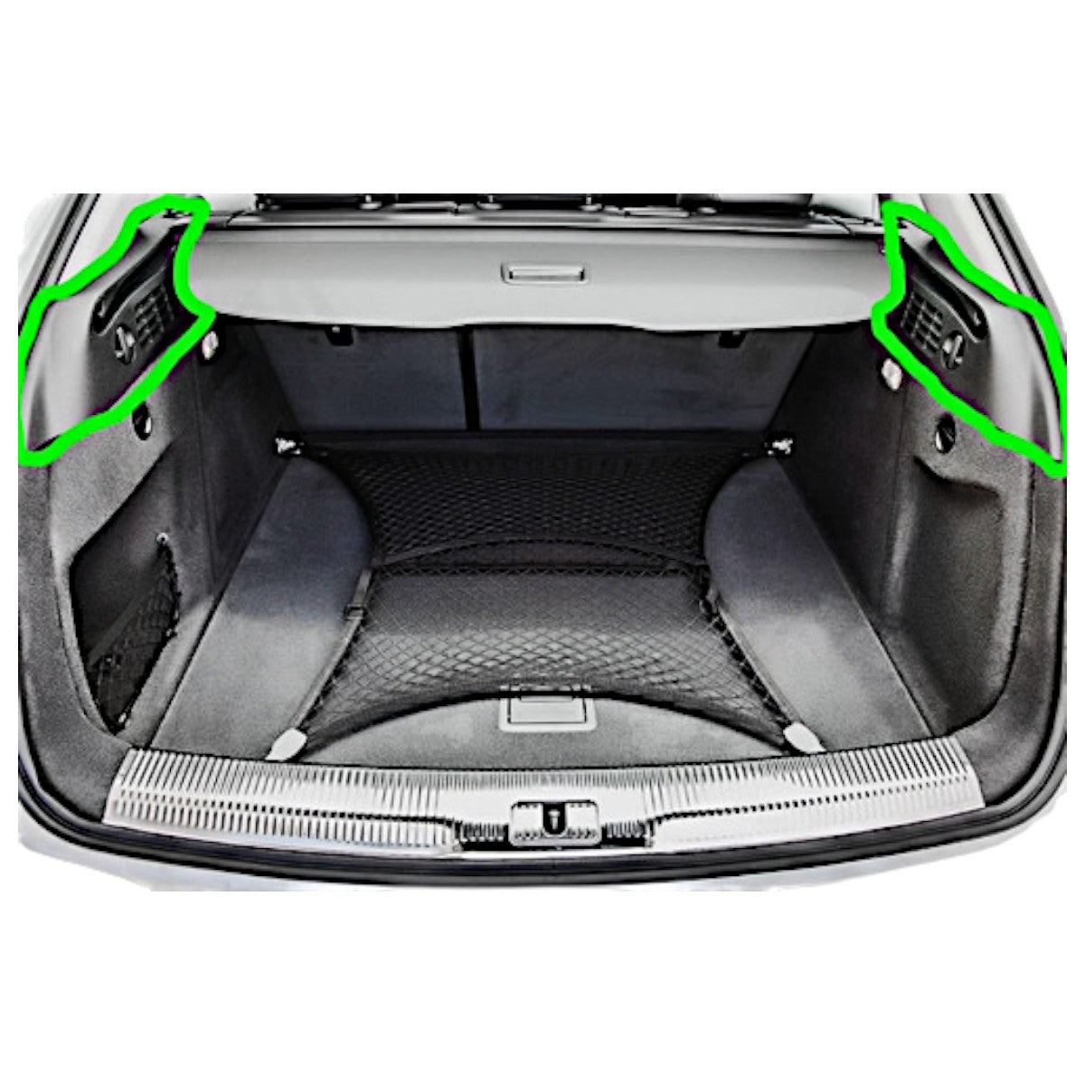 Tampão Bagagito Audi Q3 15 16 17 Detalhe 8U0863553
