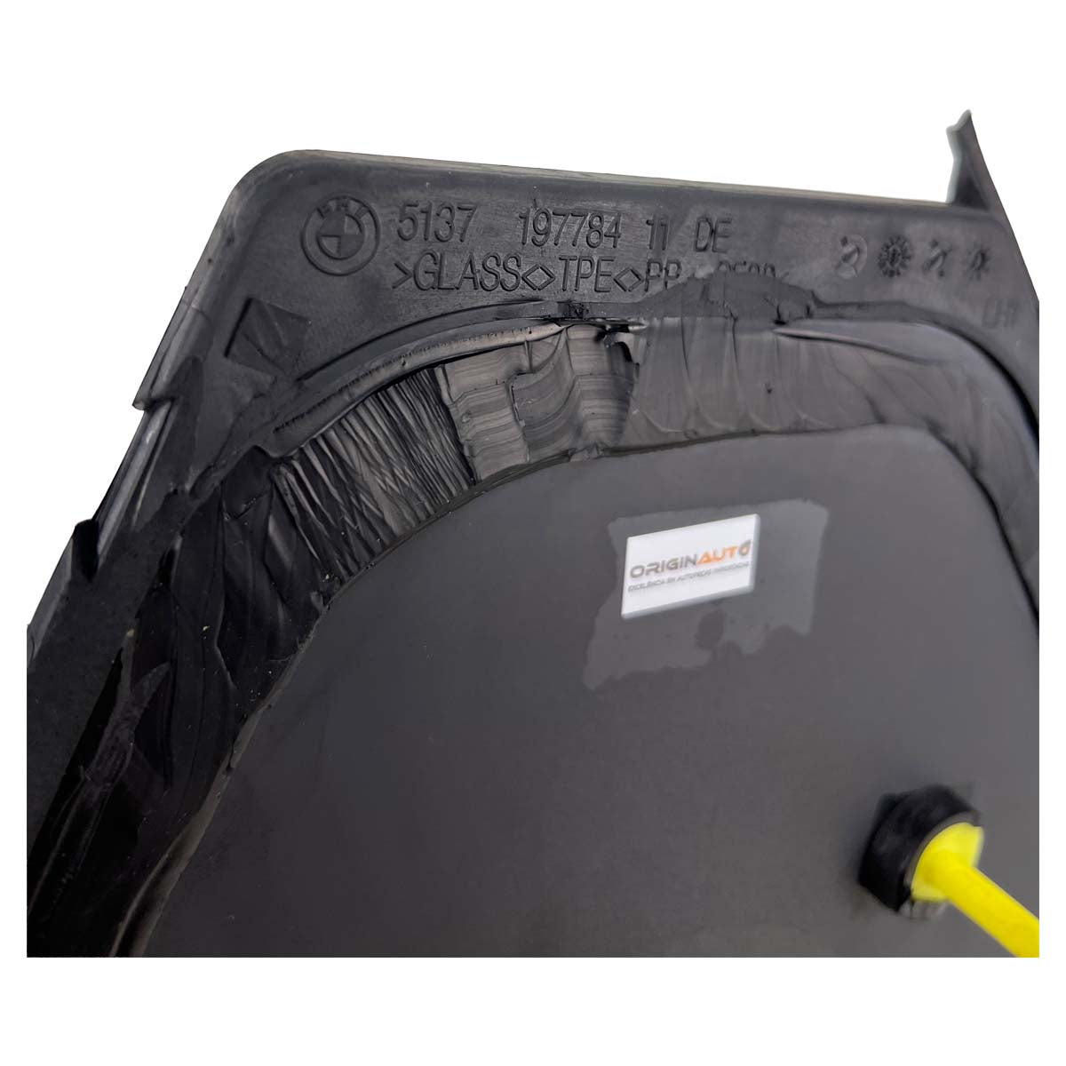 Vidro Vigia Porta BMW iX 2023 2024 2025 Traseiro Esquerdo