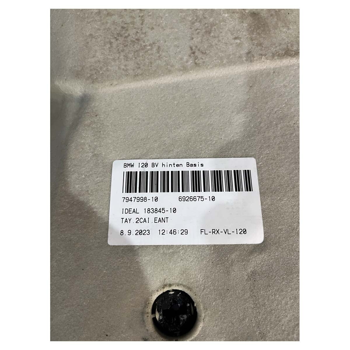 Carpete Assoalho BMW iX M60 2022 2023 2024 2025 Traseiro