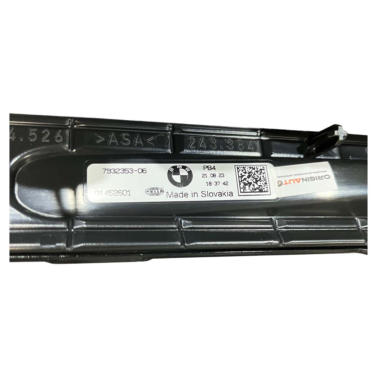 Lata Caixa Ar Spoiler BMW iX I20 M60 2023 2024 2025 Esquerdo