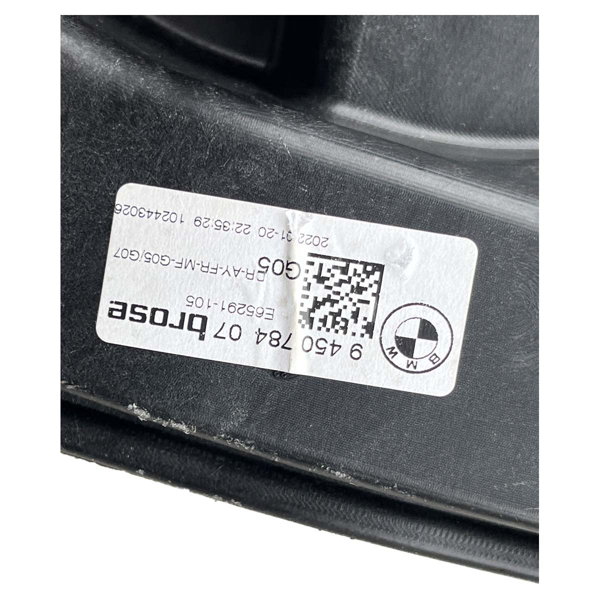 Máquina Vidro BMW X5 G05 2019 2020 2021 2022 2023 Dianteiro Direito