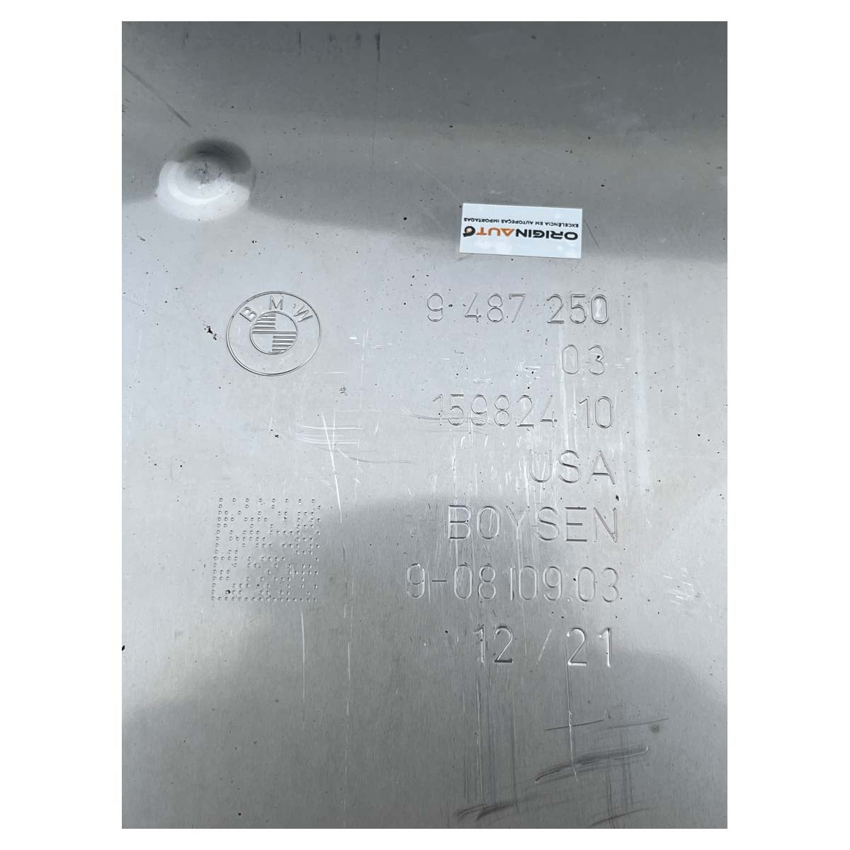 Silencioso Escape BMW G05 X5 B58 2022 2023 Abafador Traseiro