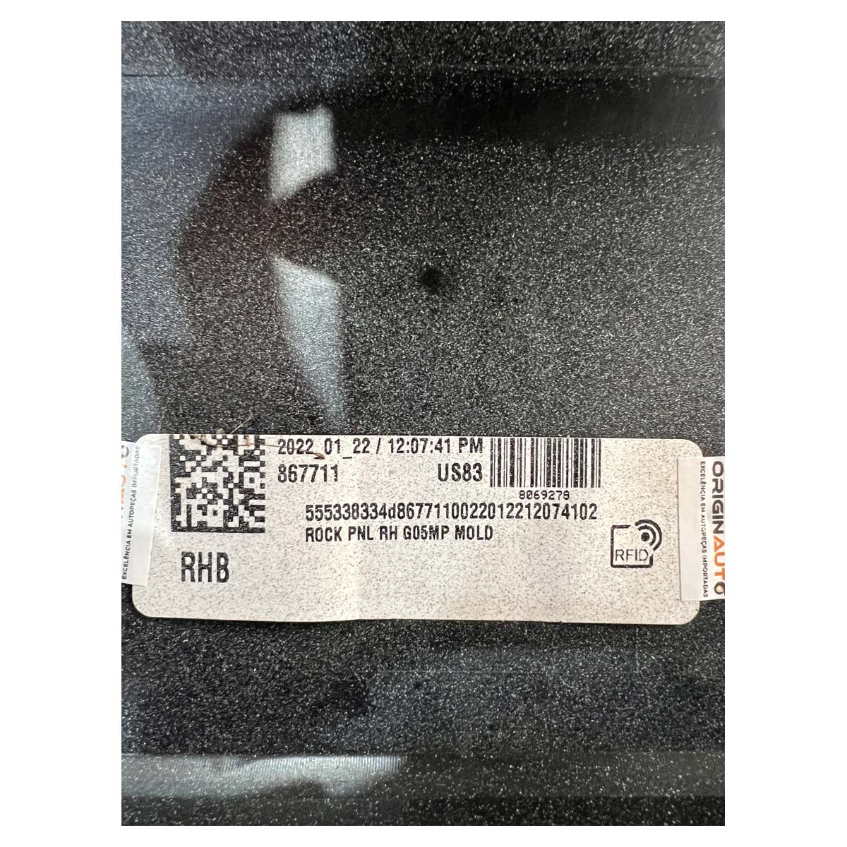 Moldura Caixa Ar Spoiler BMW X5 2020 2021 2022 2023 Direito
