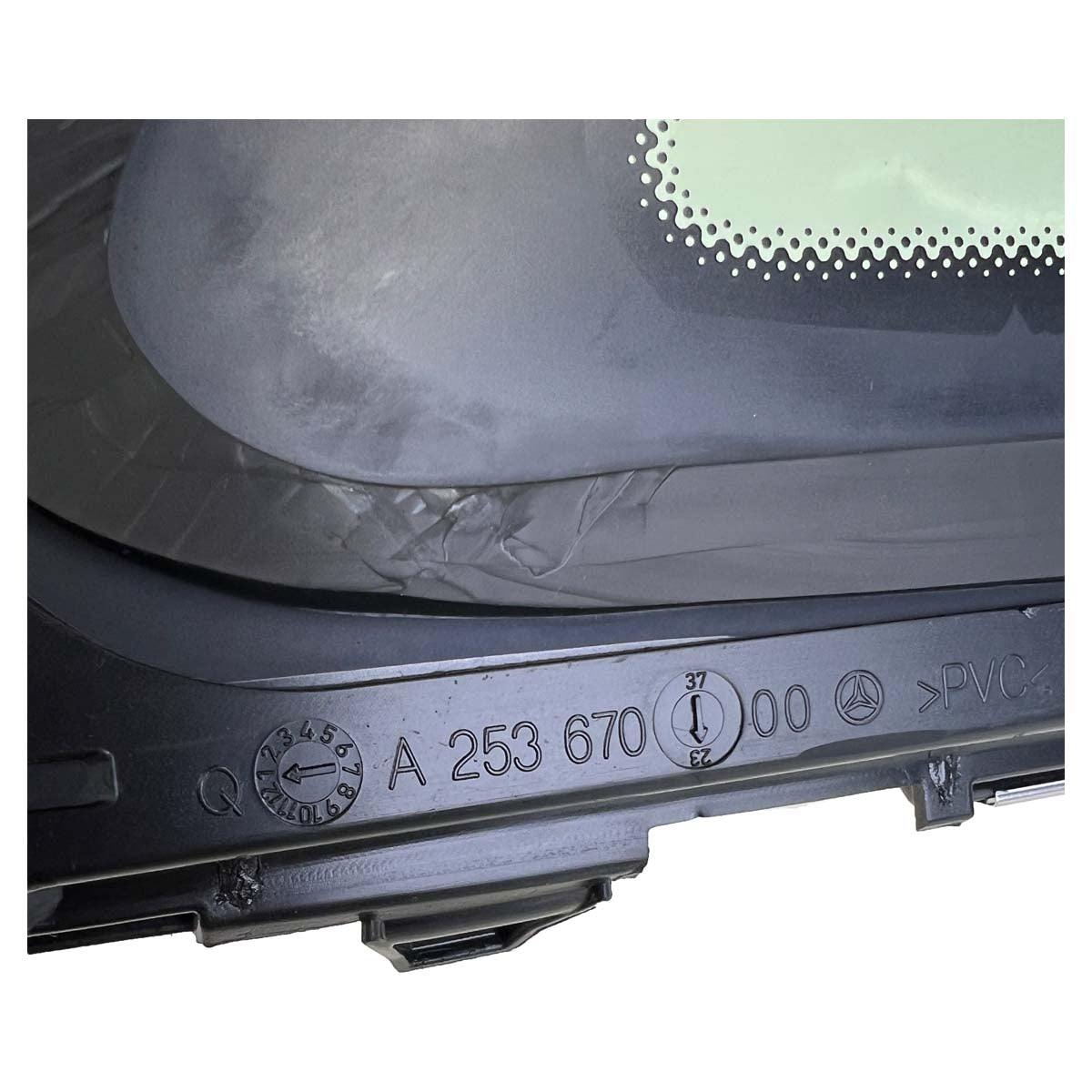 Vidro Vigia Mercedes GLC 250 2016 2017 Traseiro Esquerdo