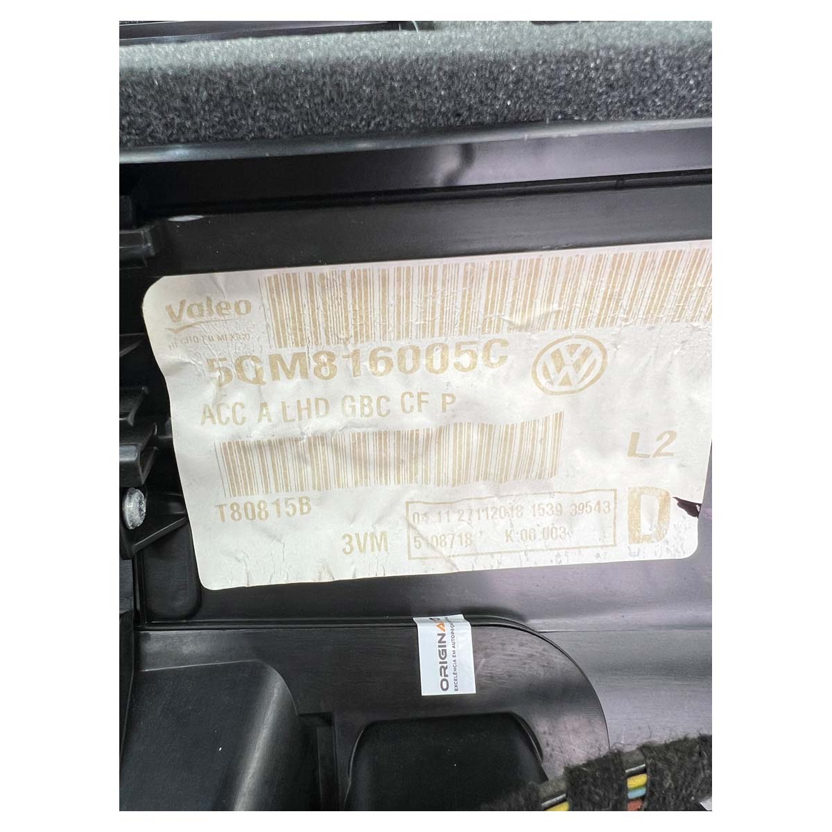 Caixa Evaporadora VW Jetta TSI 2018 2019 2020 2021 2022 2023