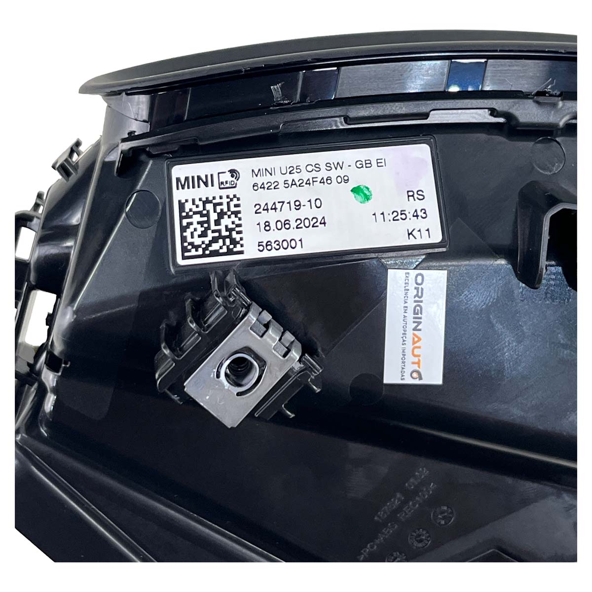 Difusor Ar Painel Mini Countryman JCW U25 2025 2026 Central