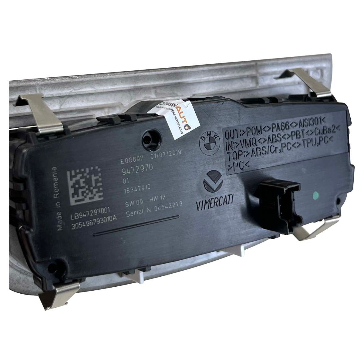 Comando Botão Luz Farol BMW 530e G30 2019 2020 2021 2022