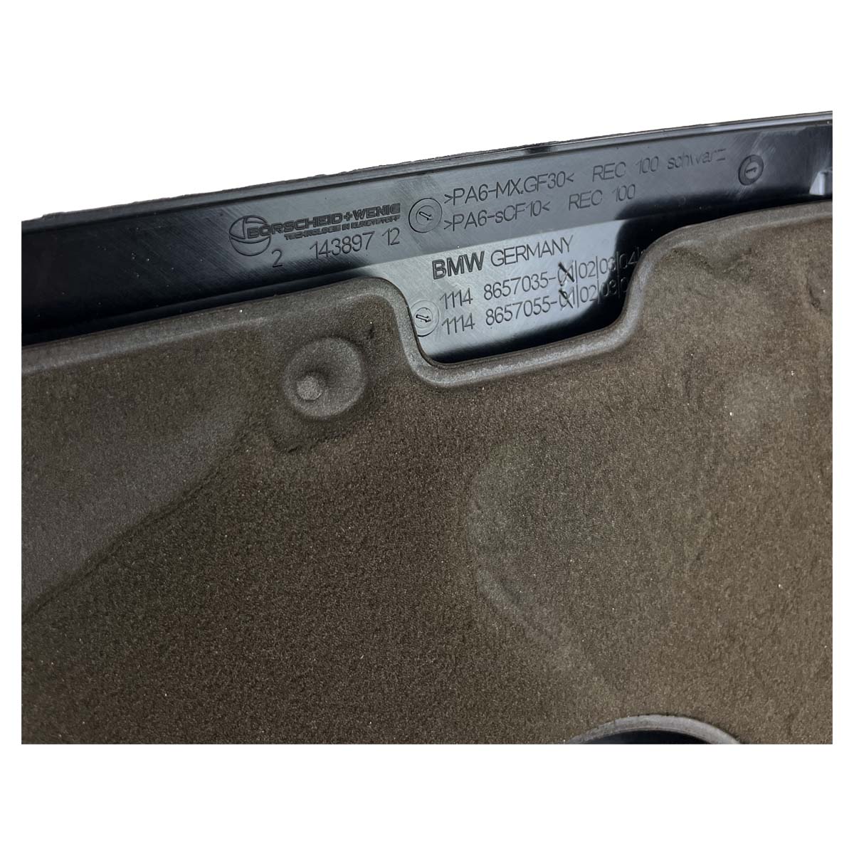 Tampa Cobertura Motor BMW 530e 2019 2020 2021 B48 Híbrido