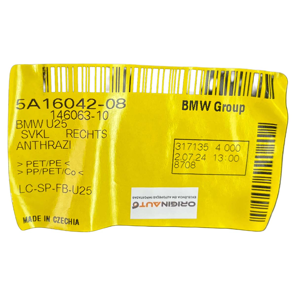 Forro Porta Mala Mini Countryman JCW U25 2025 2026 Direito
