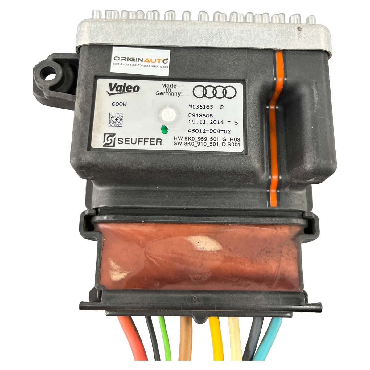 Módulo Resistência Ventoinha Audi A4 B8 2013 2014 2015 2016