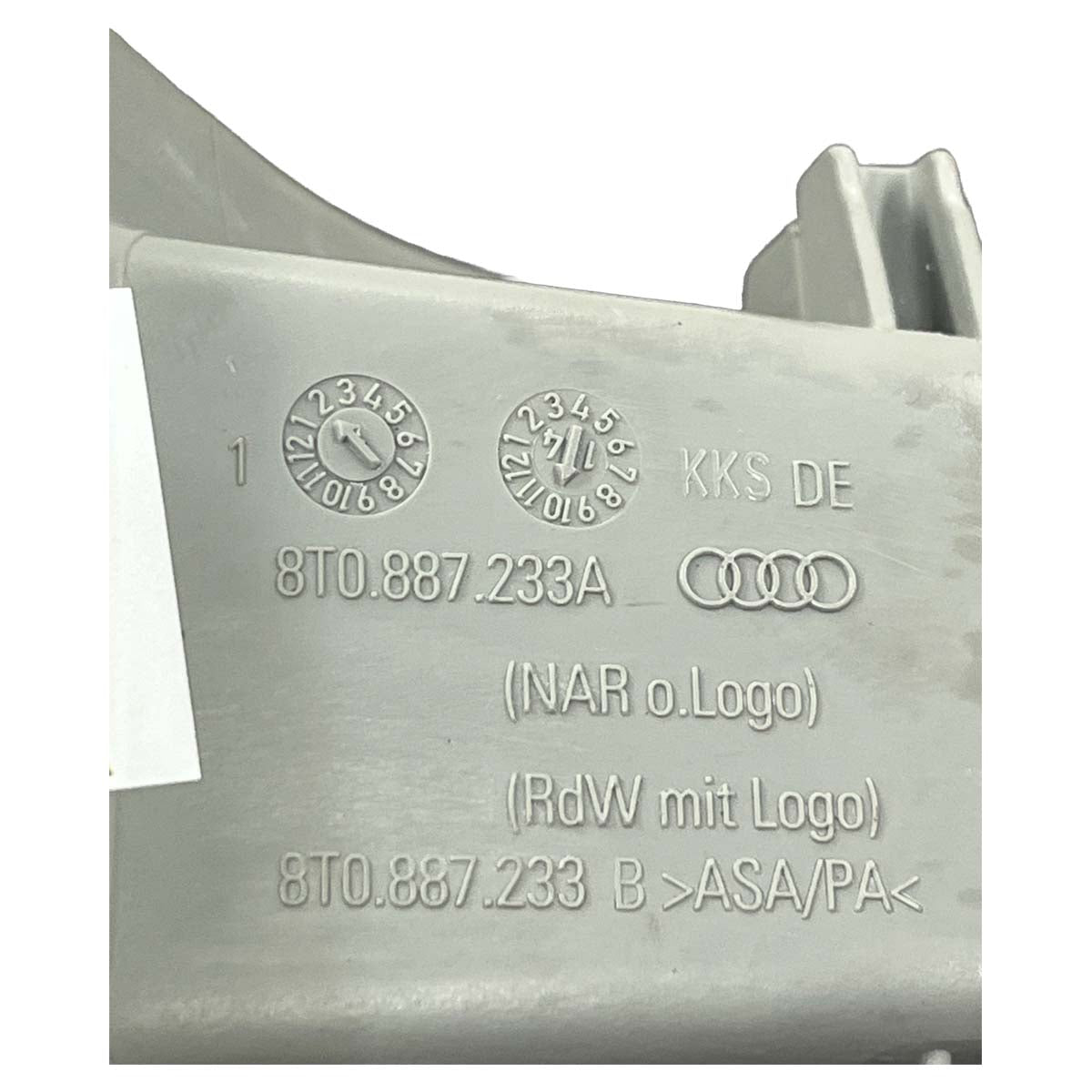 Tampa Acabamento Isofix Banco Audi A4 B8 2015 2016 Traseiro