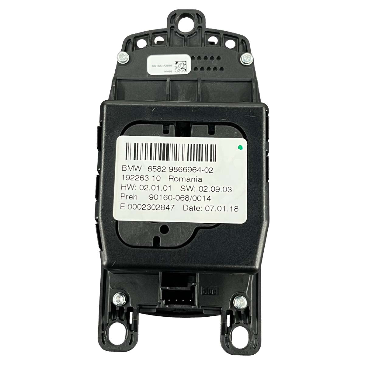Comando Botão Central Multimídia BMW X2 2017 2018 2019 2020