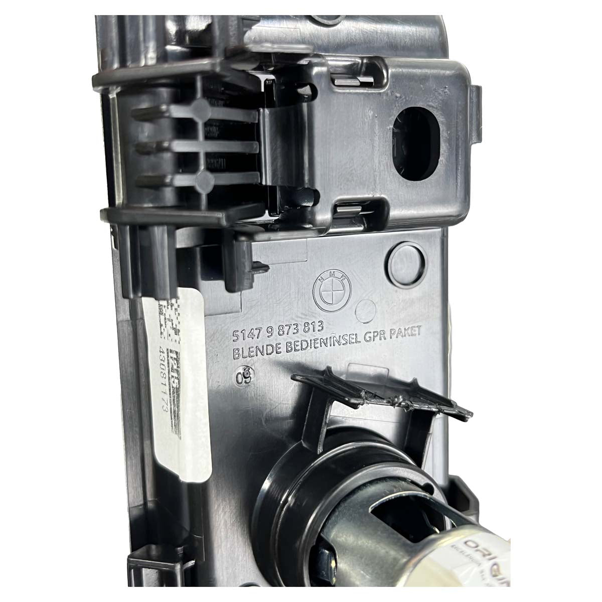 Acabamento Tomada 12 V BMW iX I20 2023 2024 2025 Porta Mala