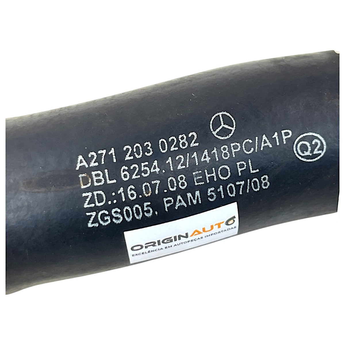 Mangueira Água Radiador Mercedes C200 2012 A2712030282