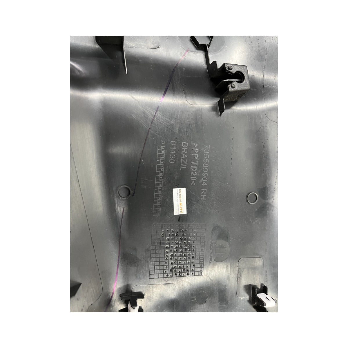 Moldura Coluna B Jeep Renegade T270 2022 Direita 735589904