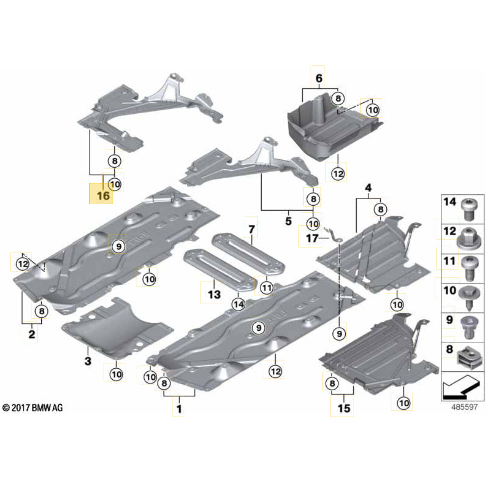 Protetor Assoalho Mini Cooper S 2021 2023 Traseiro Direito
