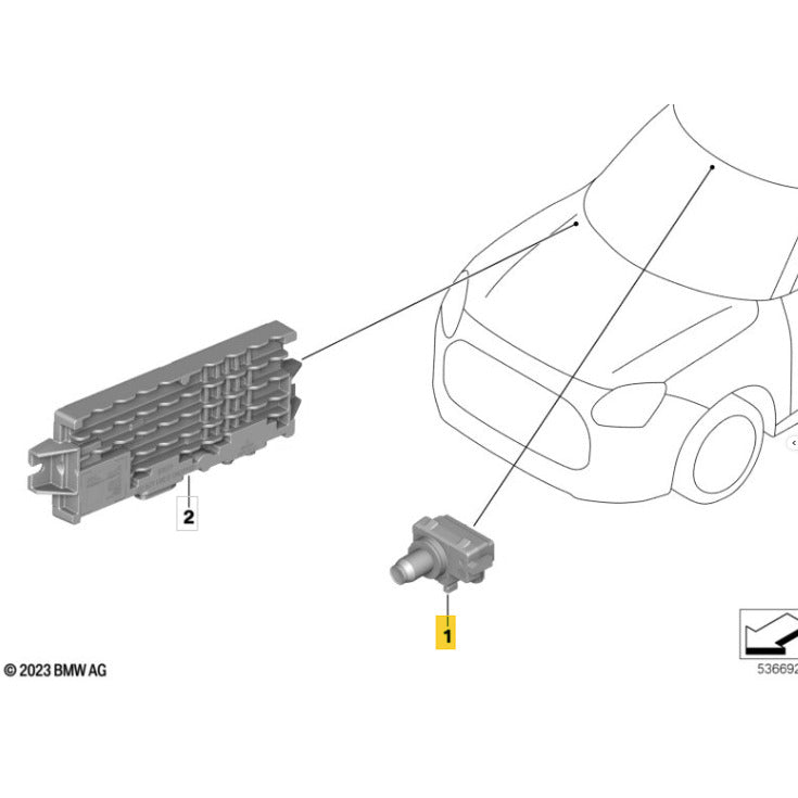 Câmera Parabrisa KAFAS Mini Countryman JCW 2024 2025 2026