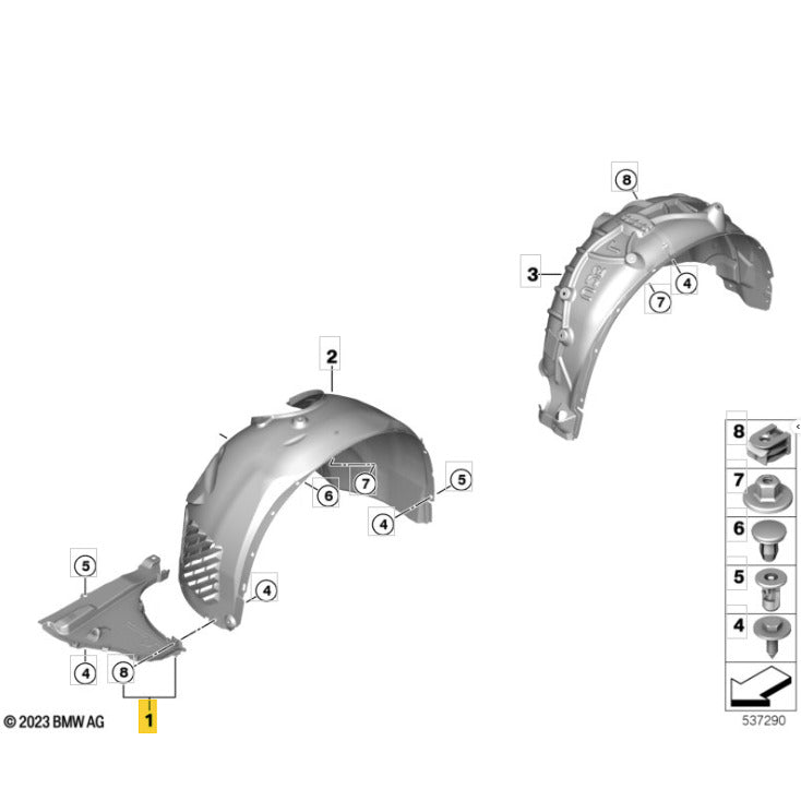 Cobertura Parabarro Mini Countryman JCW 2025 2026 Esquerdo