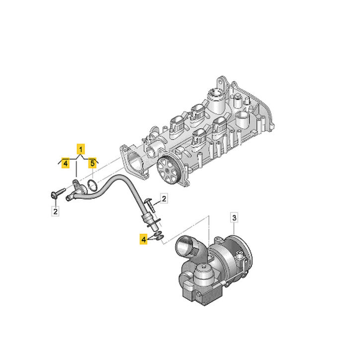 Mangueira Ventilação Turbina Duto VW Jetta 2018 2019 Respiro