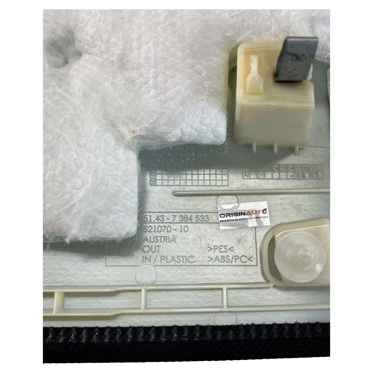 Moldura Coluna C BMW 530e G30 2019 2020 2021 2022 Esquerdo