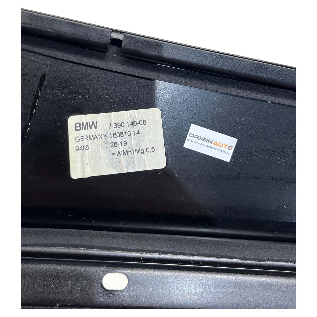 Moldura Black Piano Porta BMW 530e 2020 Traseiro Direito