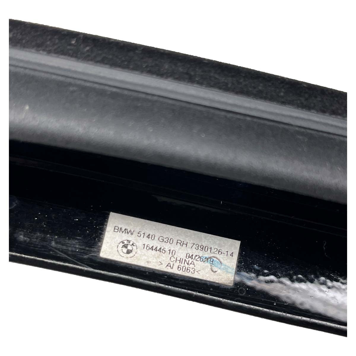 Canaleta Vidro Porta BMW 530e 2019 2020 Traseiro Direito
