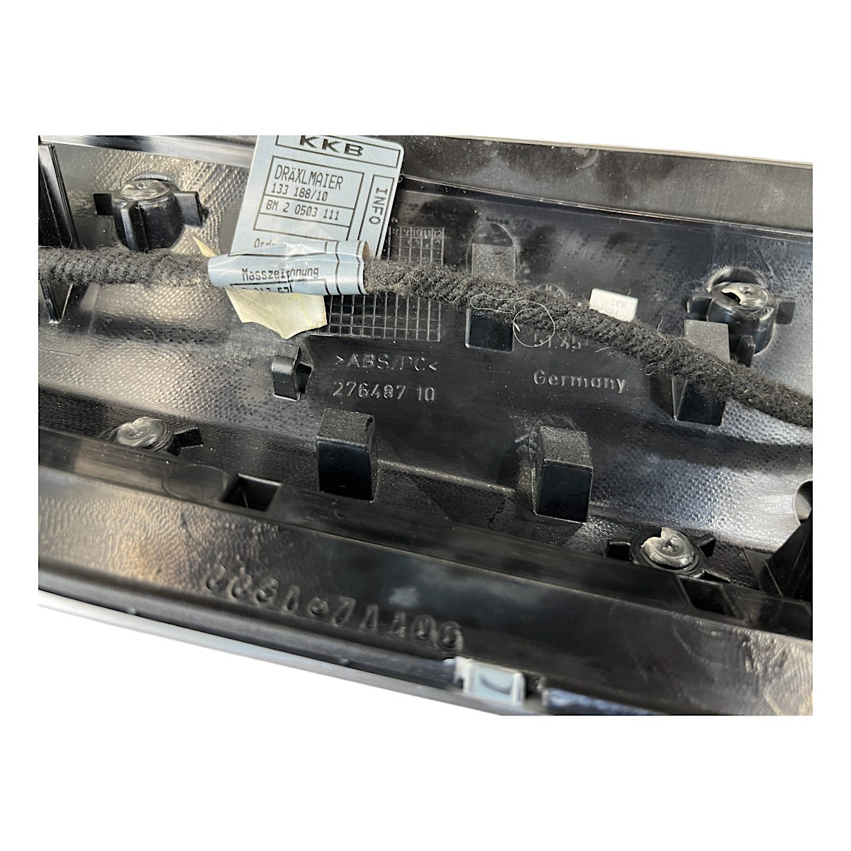 Moldura Painel BMW 535i 550i GT 2010 Central 9195655