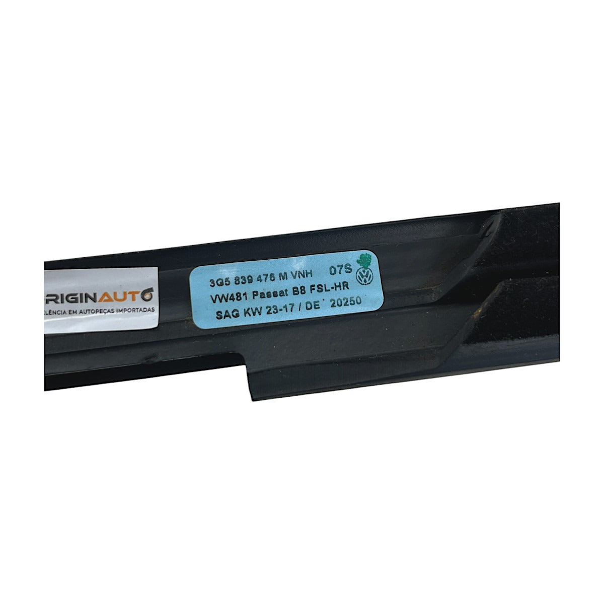 Friso Externo Porta VW Passat B8 2018 2019 Traseira Direita