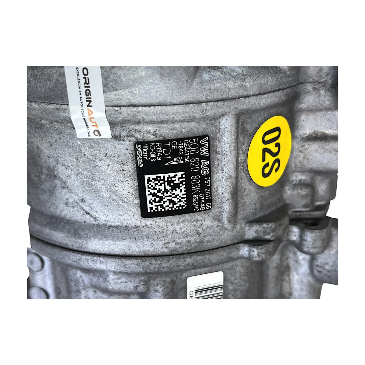 Compressor Ar Condicionado VW Passat Golf GTI 2.0 TSI 2018