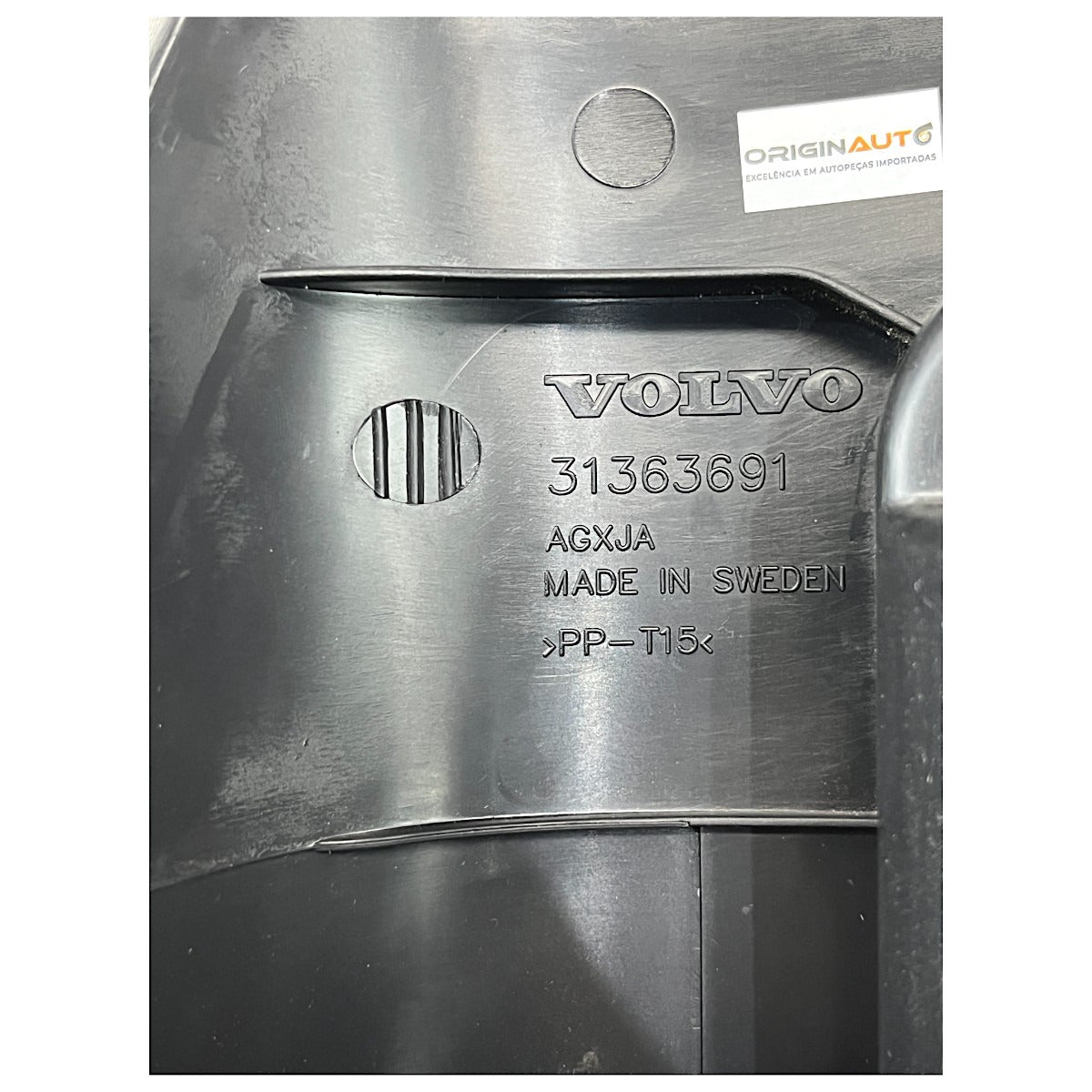 Moldura Coluna Direção Volvo XC90 2019 2020 2021 2022