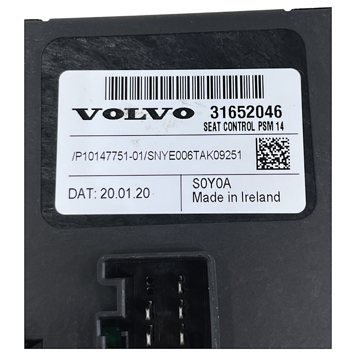 Módulo Banco Volvo XC90 T6 Momentum 2020 31652046 31652046