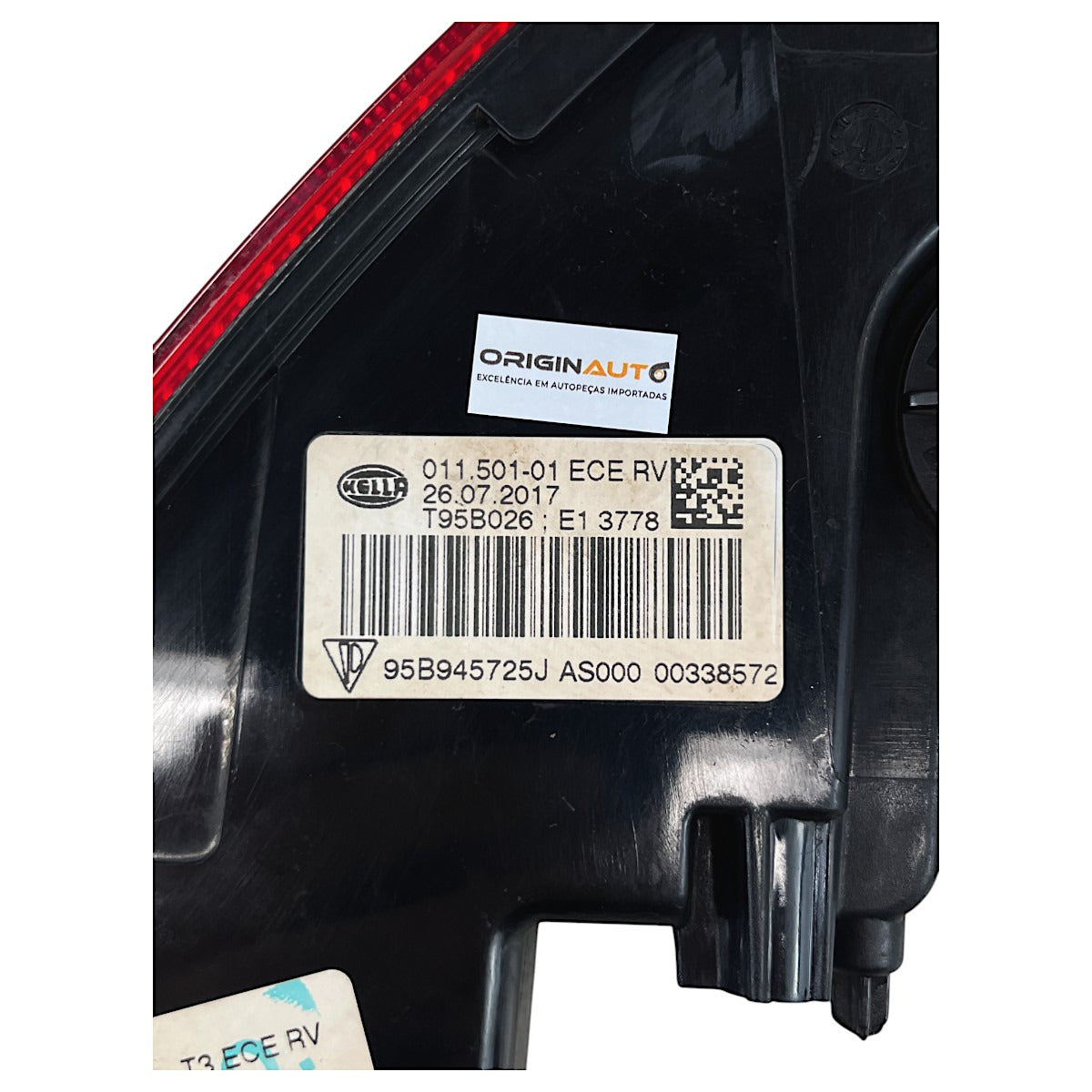 Olho de Gato Lanterna Porsche Macan 2016 2017 2018 Esquerda