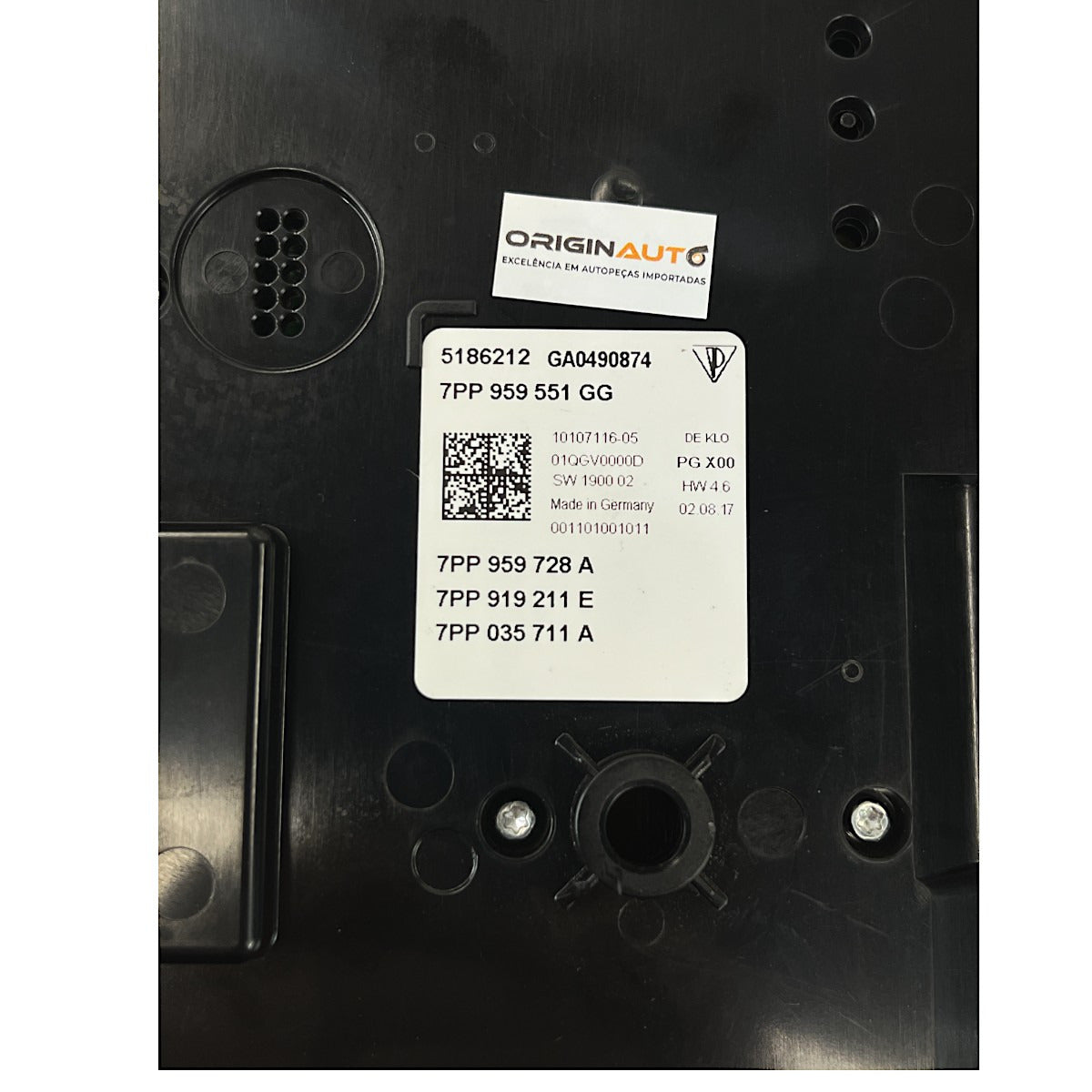 Luz Teto Cortesia Comando Porsche Macan 2016 2017 2018