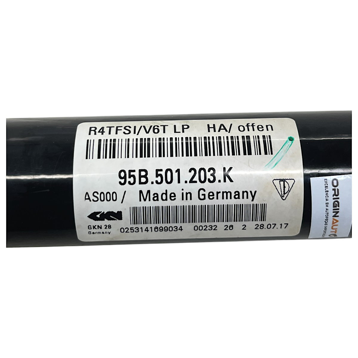 Semi Eixo Porsche Macan 2.0 252cv 2016 2017 2018 Traseiro