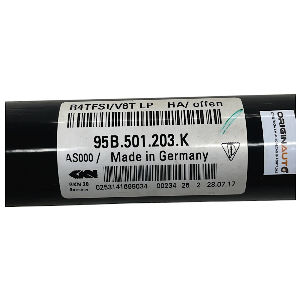 Semi Eixo Porsche Macan 2.0 252cv 2016 2017 2018 Traseiro