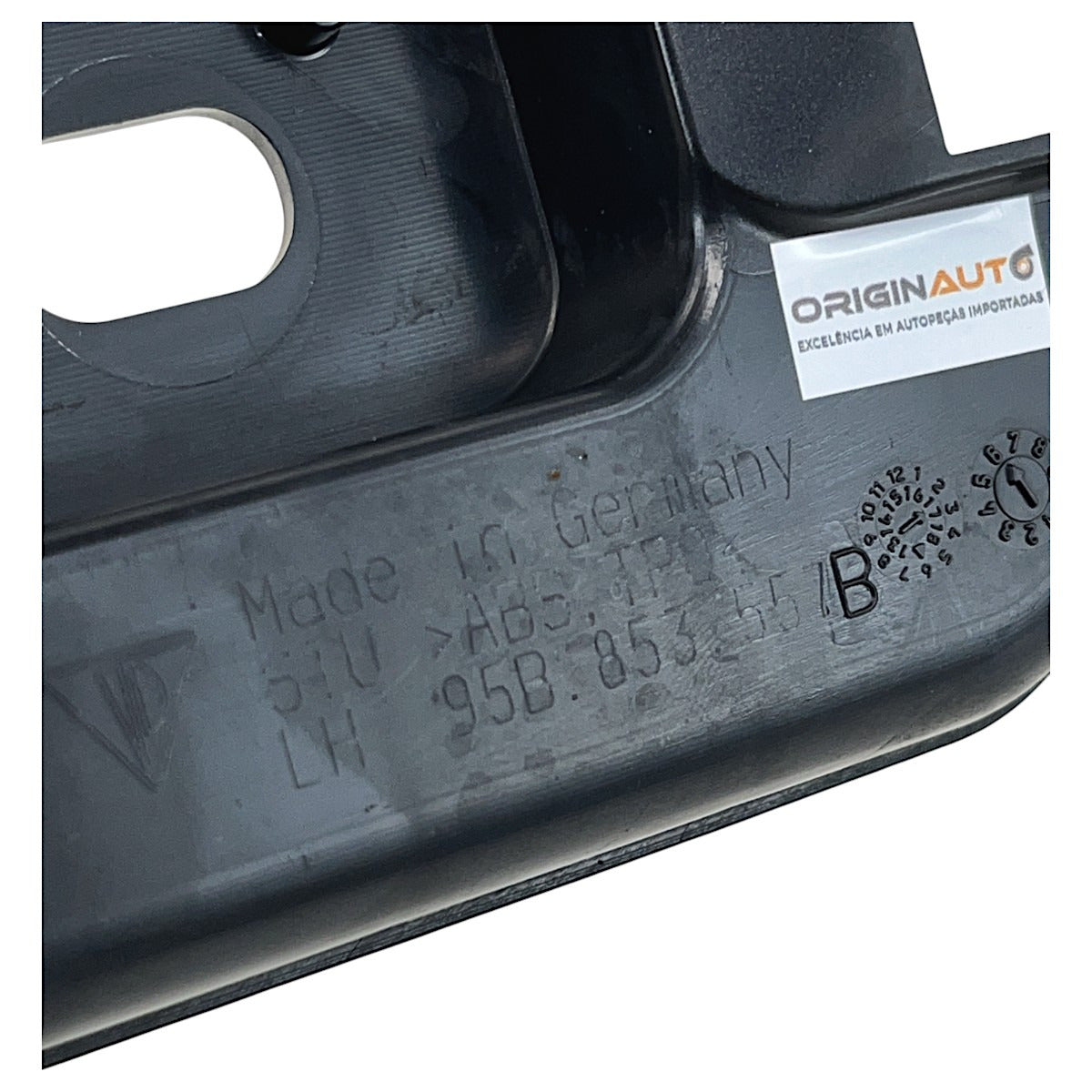 Guia Trava Spoiler Porsche Macan 2017 2018 Lateral Esquerda