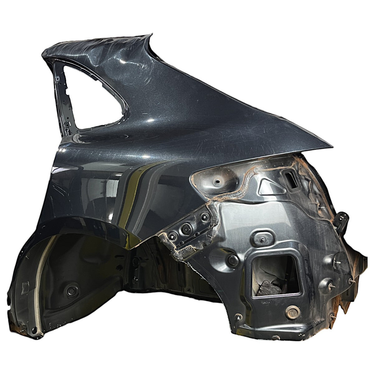 Folha Lateral Porsche Macan 2016 2017 2018 Traseira Esquerda Lata