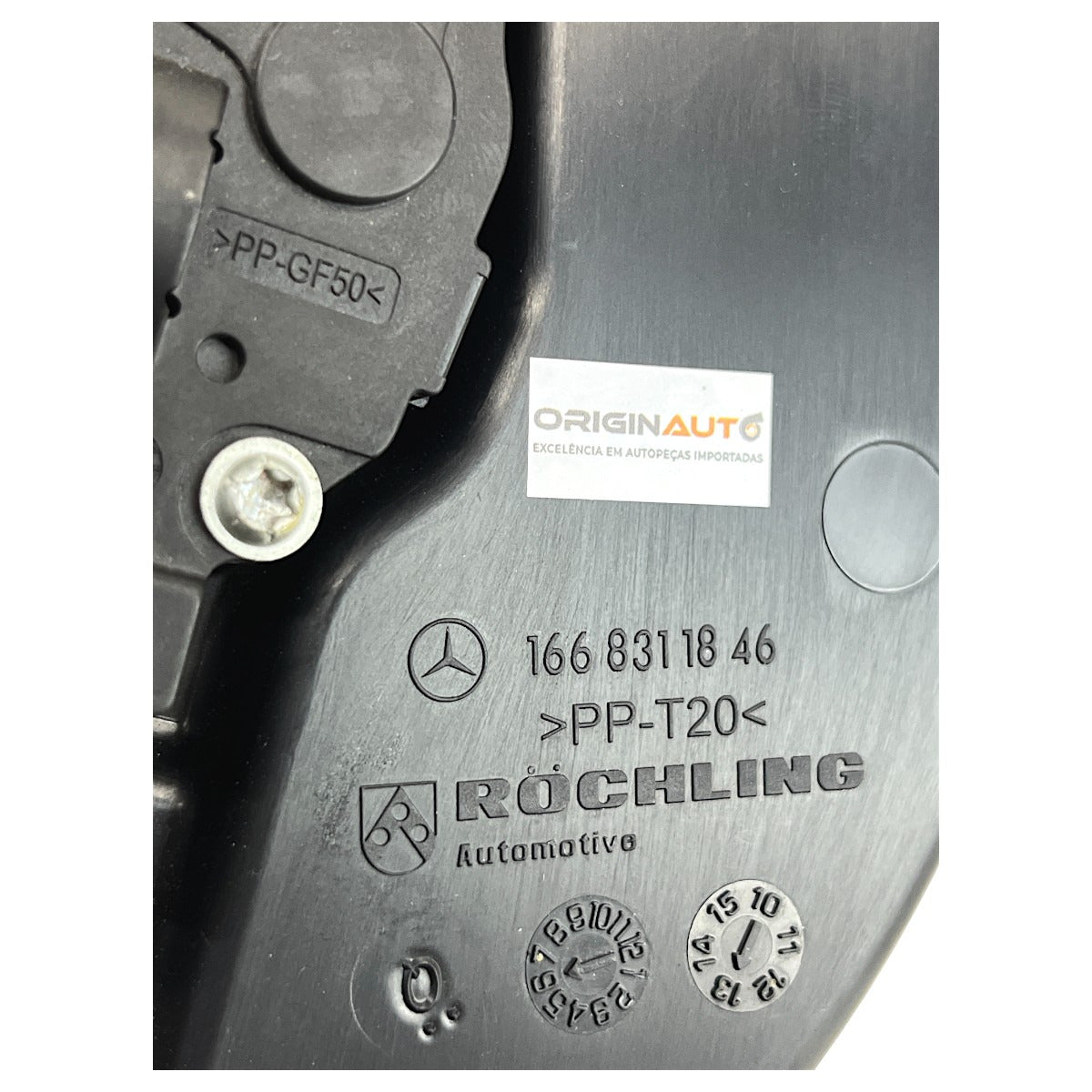 Duto Ar Sensor Mercedes GL 350 3.0 V6 2014 Traseiro Direito