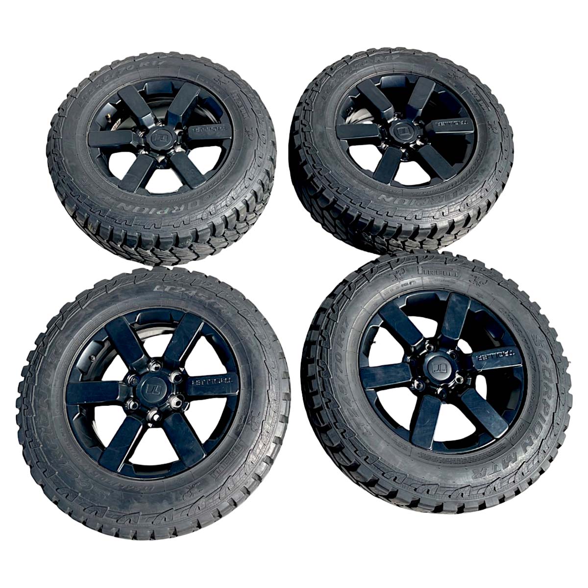 Jogo Roda 17 Troller T4 2020 Pneu Pirelli Scorpion Original