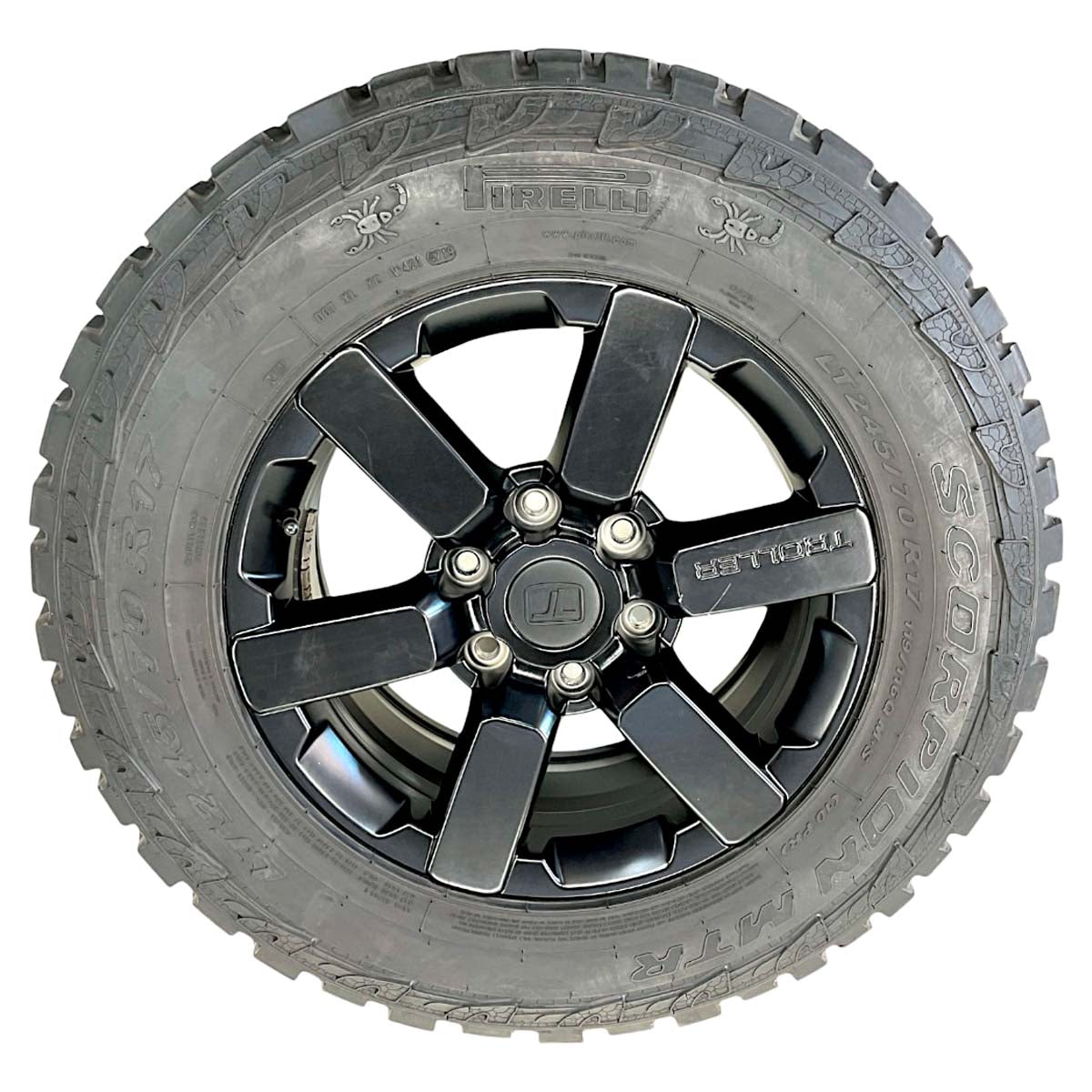 Jogo Roda 17 Troller T4 2020 Pneu Pirelli Scorpion Original