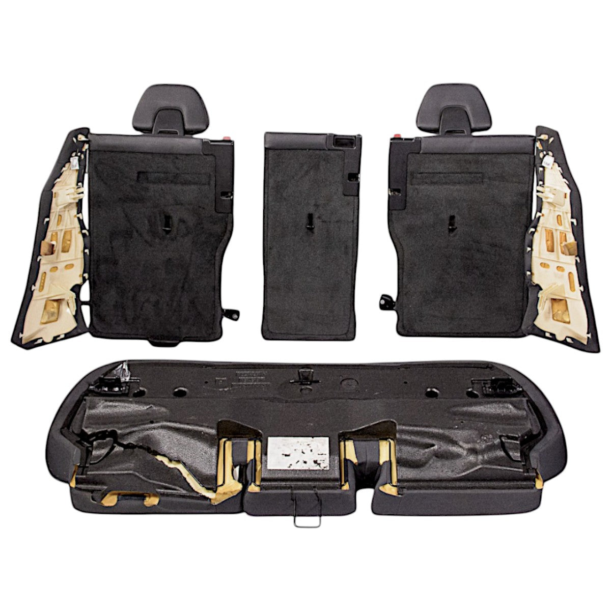 Bancos Couro Volvo XC60 R-Design Traseiros Jogo Capa 2a fila