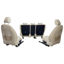 Jogo Bancos Couro BMW X1 2016 2017 2018 2019 Elétrico Bege