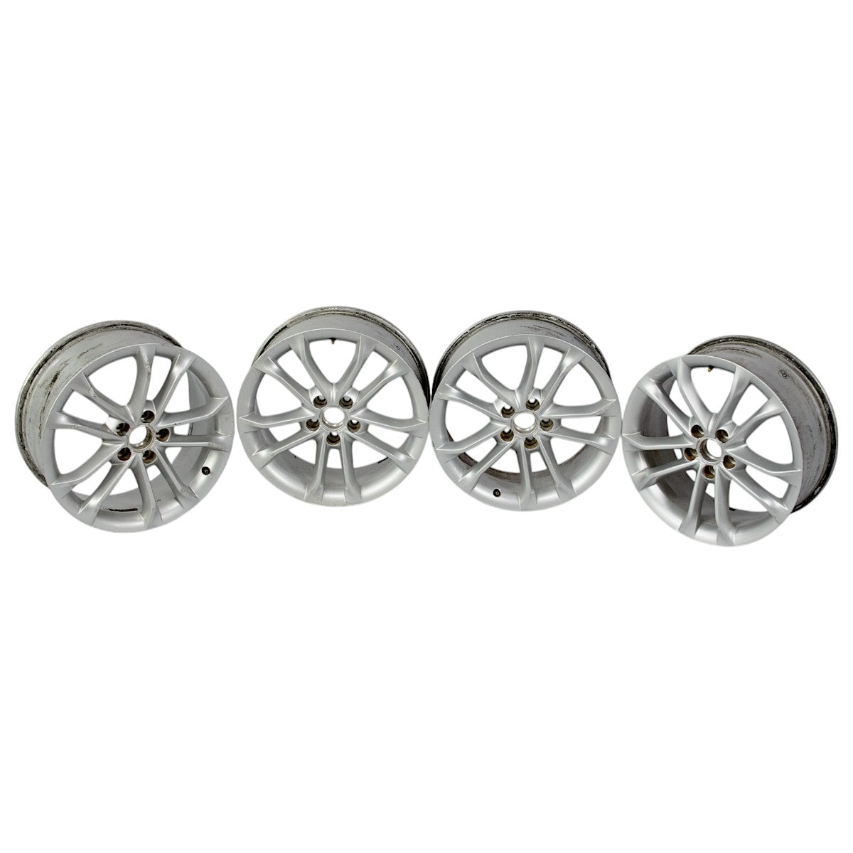 Jogo Rodas Aro 18 Audi Q3 A3 Liga 5x112 Original Detalhe