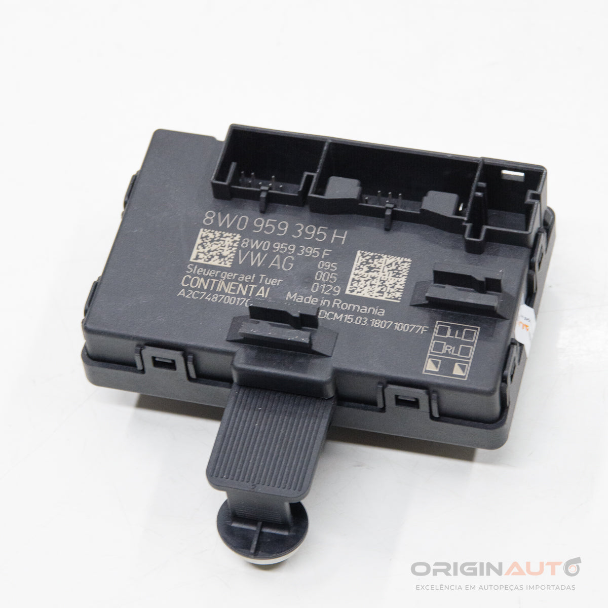 Modulo Porta Traseira Esquerda Audi A4 2.0 Tfsi B9 2018 8W0959395H