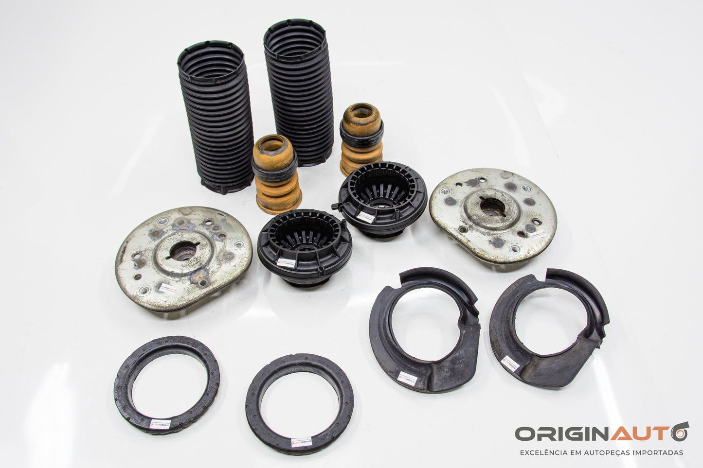Kit Batente Coxim Coifa Amort Dianteiro Land Rover Discovery Sport Hse 2015