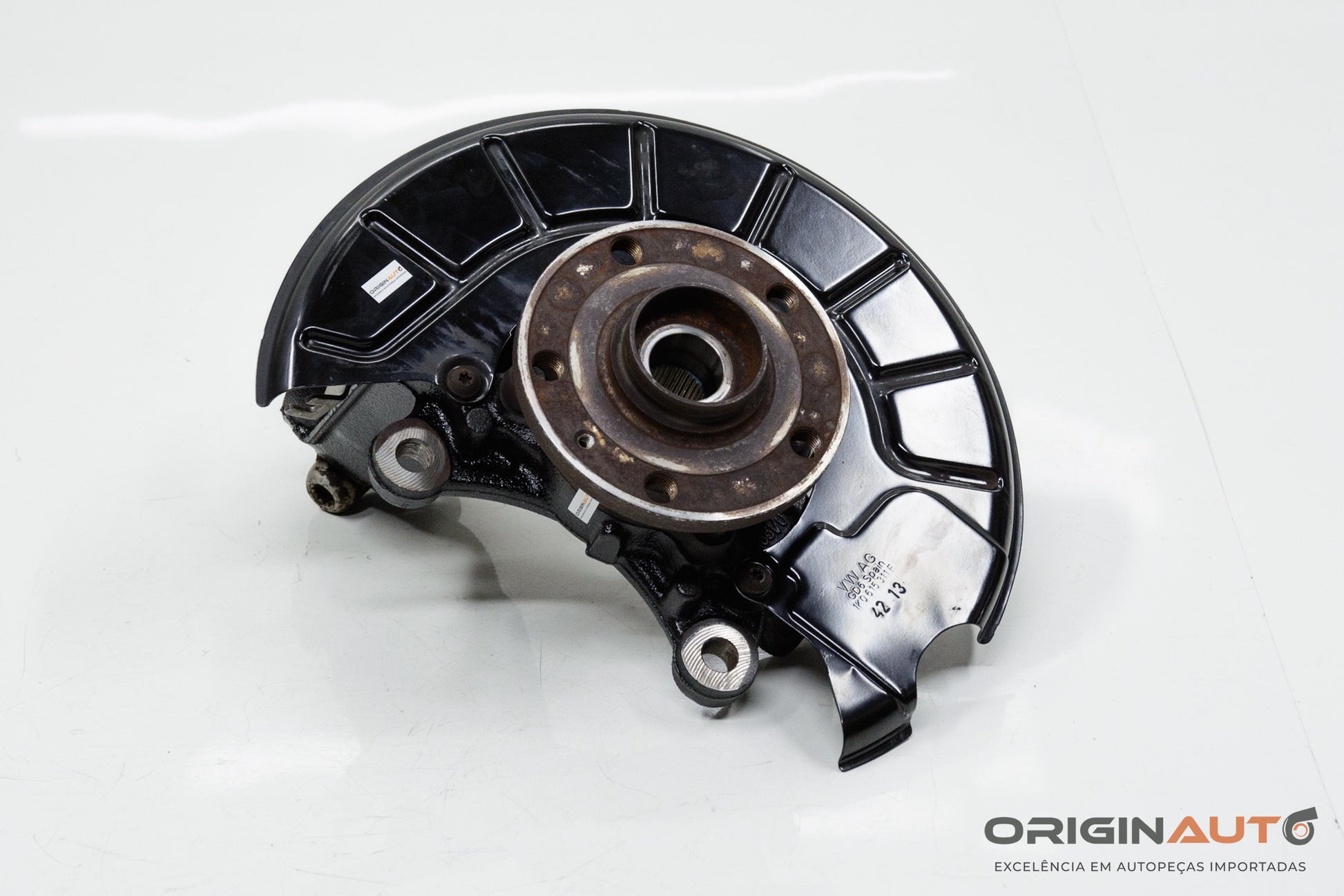 Montante Cubo Roda Diant Esq Audi Q3 2.0 Quattro Tfsi 2014 1K0407255Aa 5K0498621