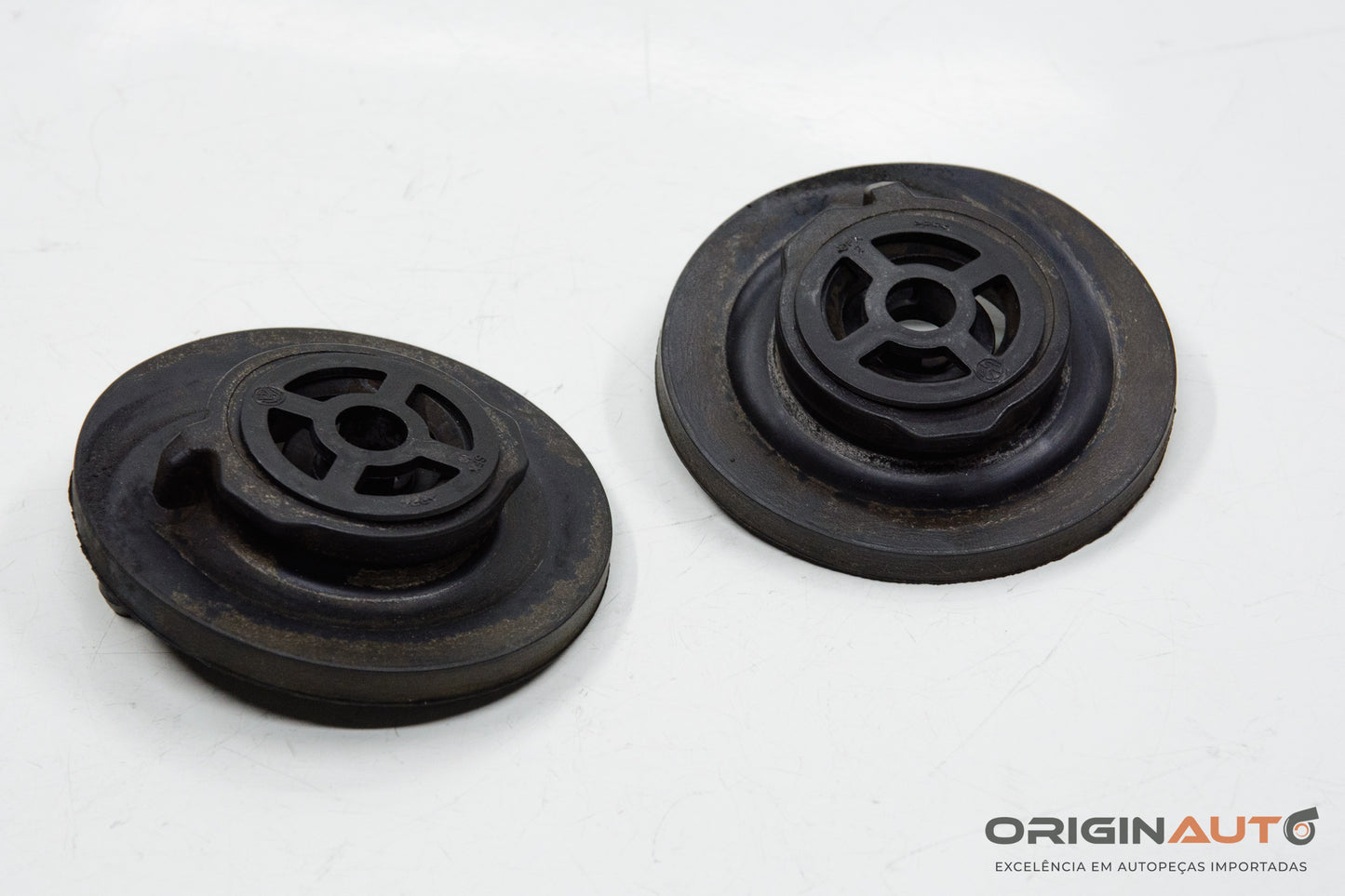 Par Calco Inferior Molas Traseiras Audi Q3 2.0 Quattro Tfsi 2014 1K0512297D