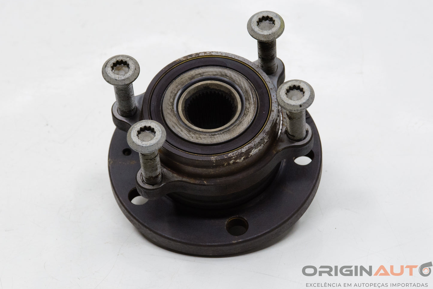Cubo E Rolamento Roda Esquerdo Volkswagen Passat Variant 2012 1K0407621F