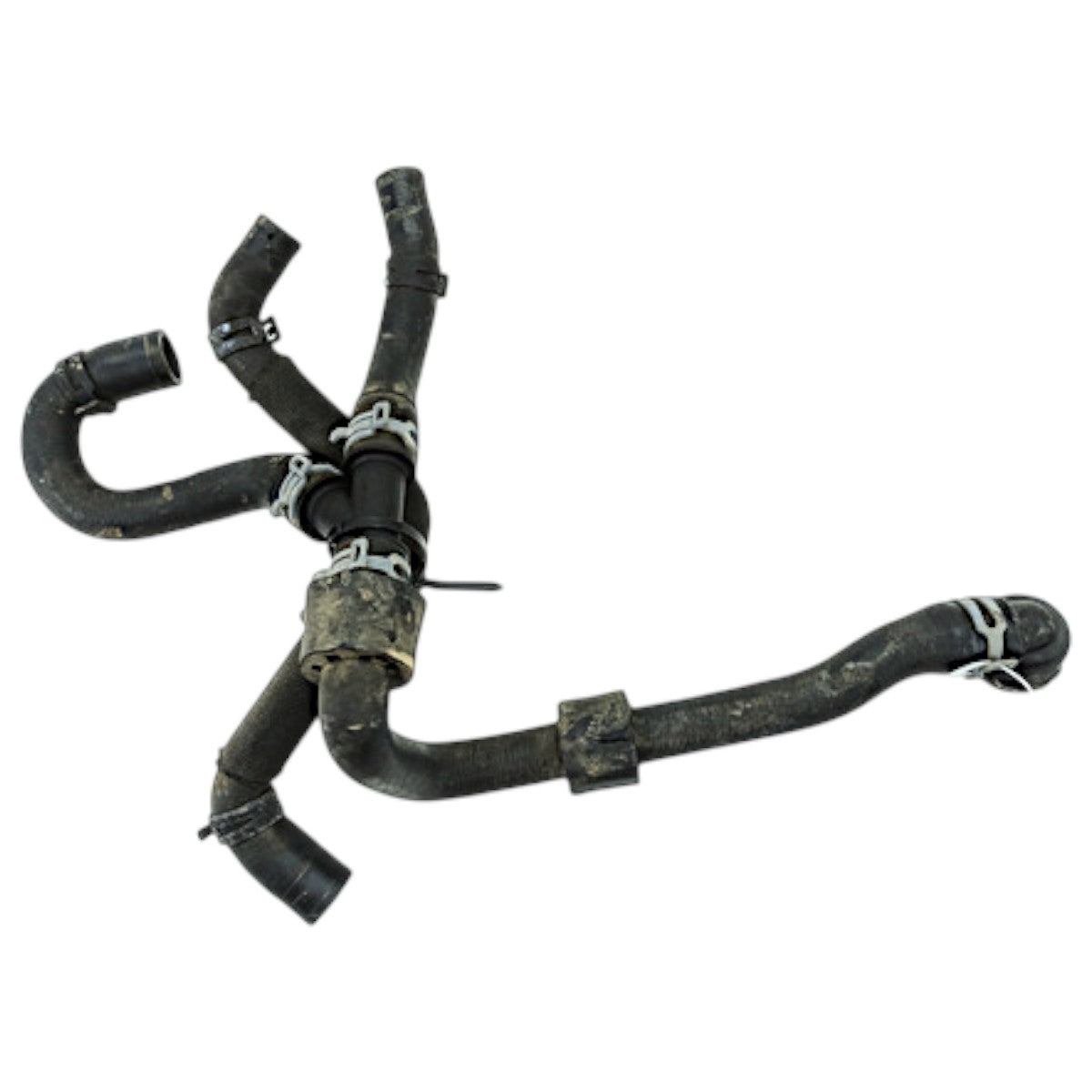 Kit Mangueiras Bomba Dágua Auxiliar Vw Audi 1.4 Tsi Golf A3